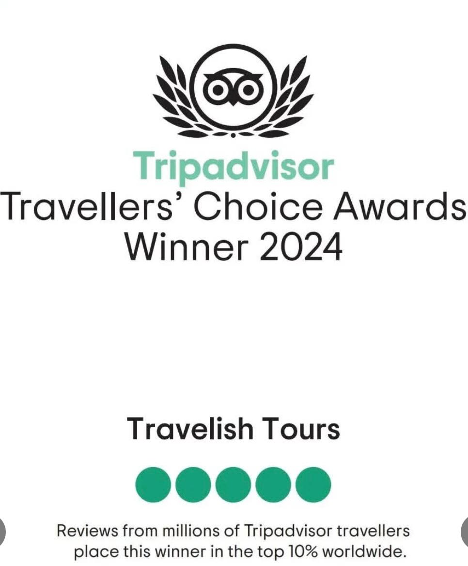 TripAdvisor Travellers' Choice Awards Winner 2024