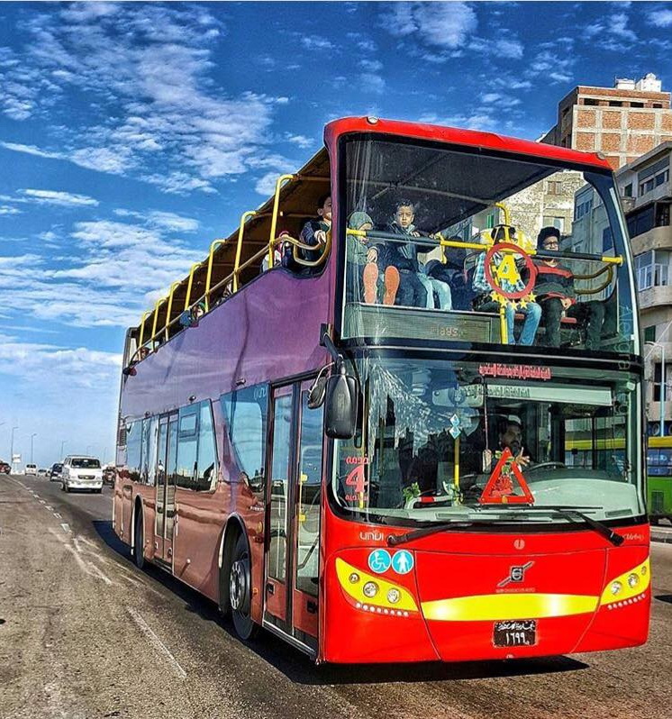 alexandria tour bus