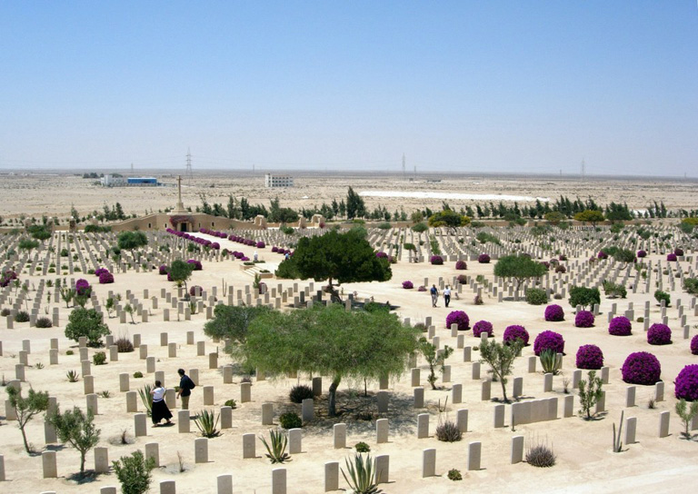 El Alamein Commonwealth tour from Alexandria Port