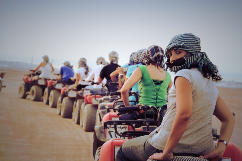 Morning Quad Bike Desert Safari from safaga