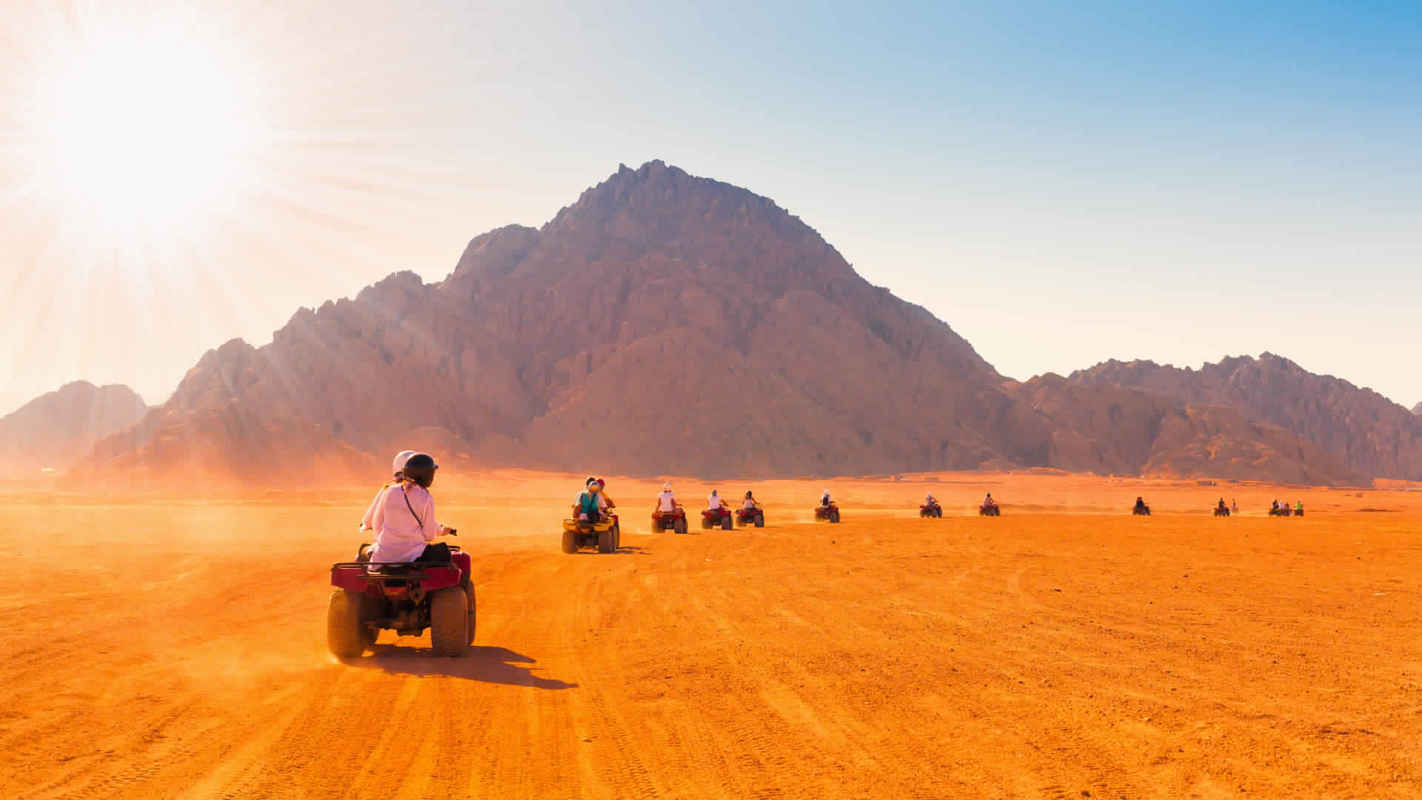 Morning Quad Bike Desert Safari in harghada