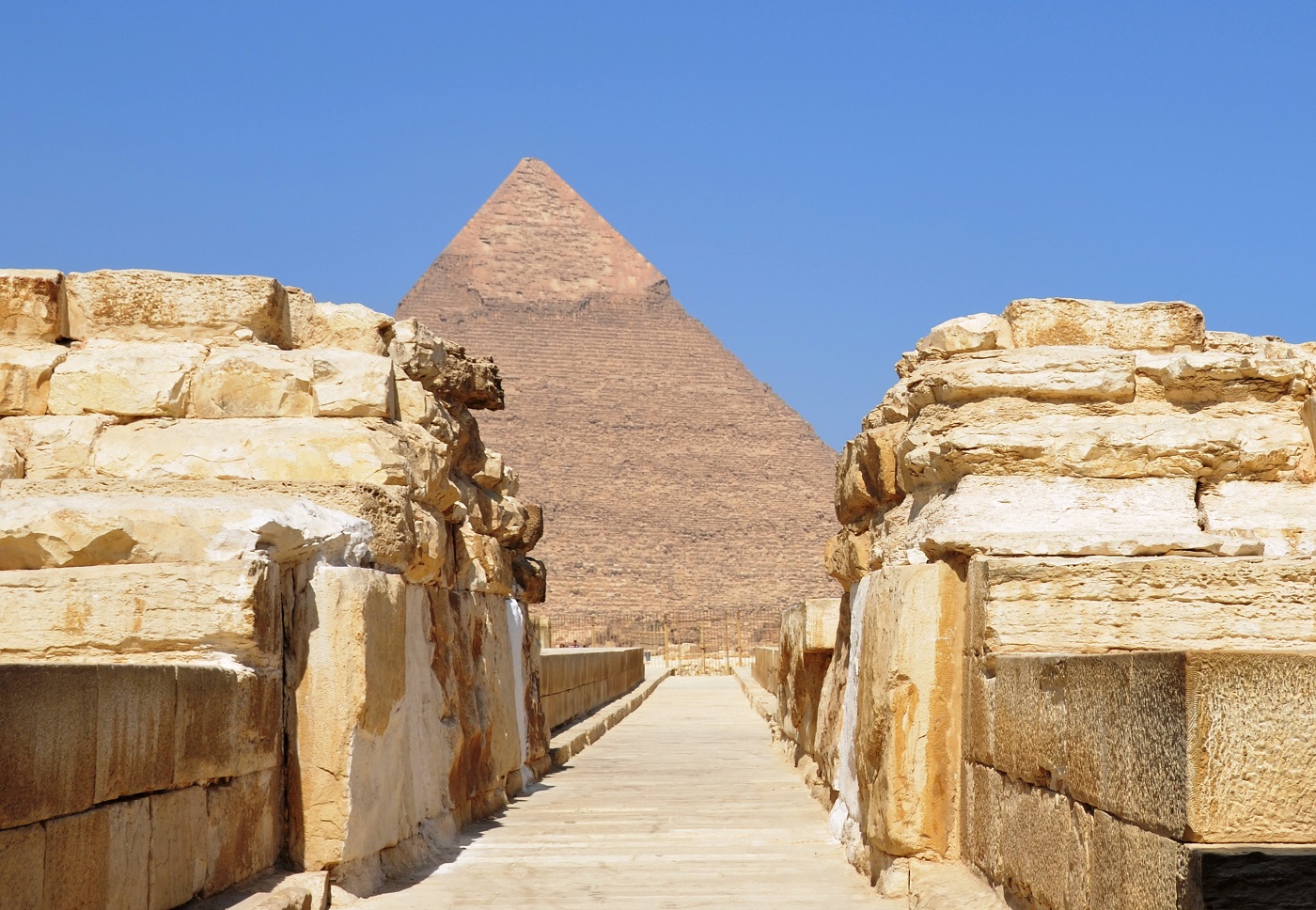 Pyramids and Felucca Nile from Sokhna