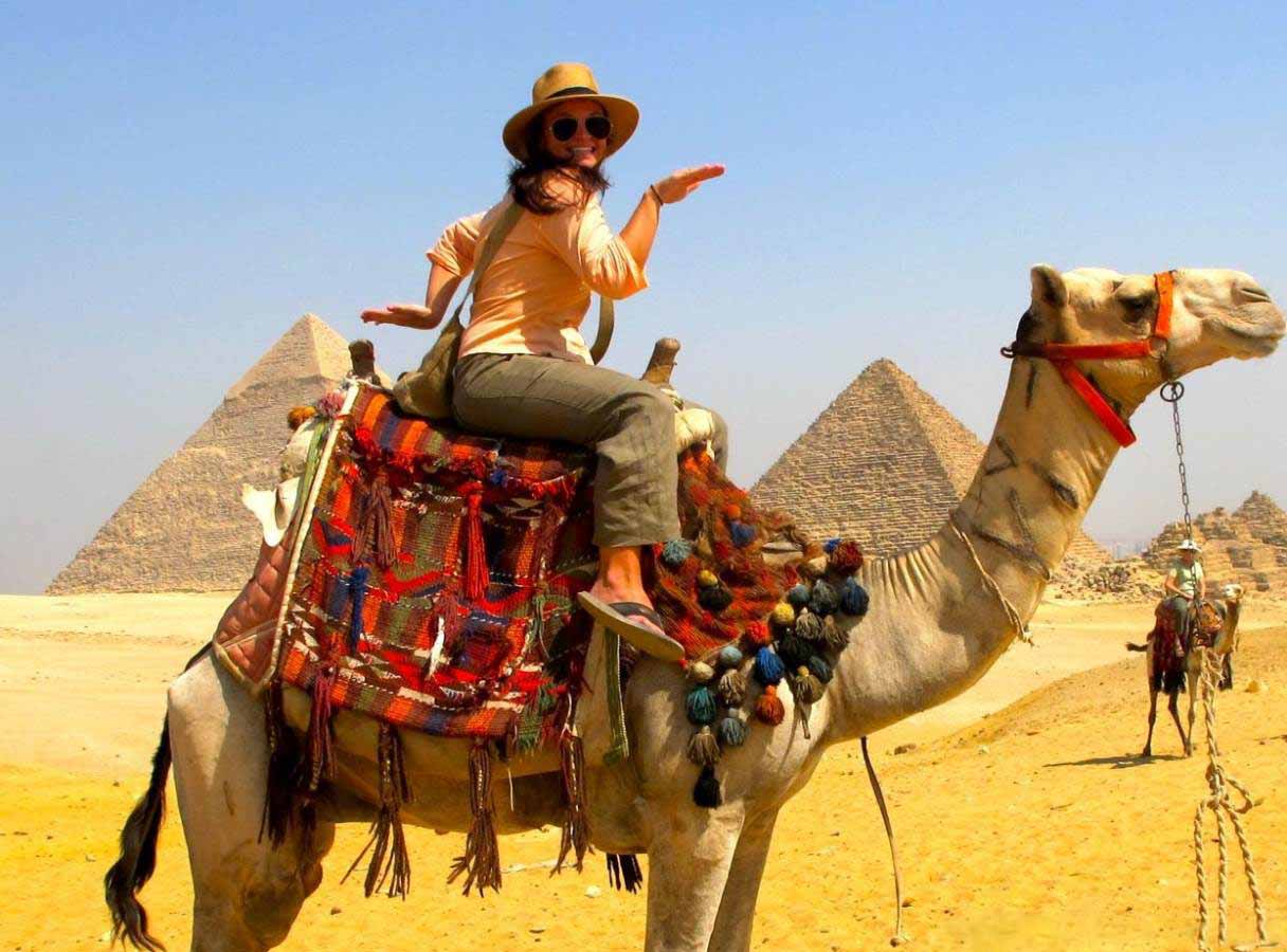 Camel Ride around the Pyramids