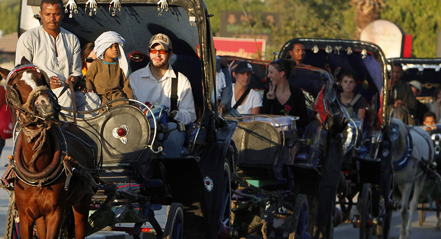 LUXOR CITY TOUR BY HORSE CARRIAGE