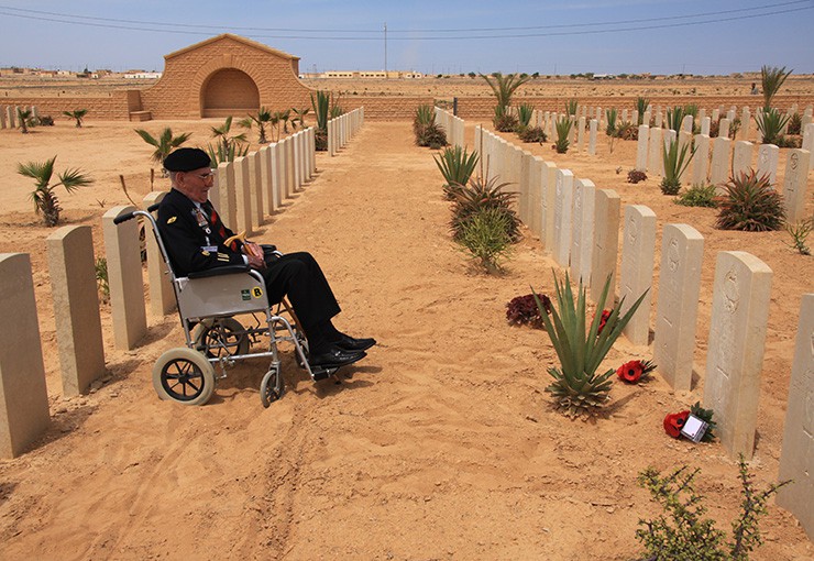 Alamein all tombs Italian , German , Commonwealth