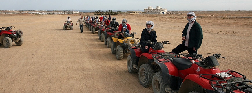 Morning Quad Bike Desert Safari from safaga