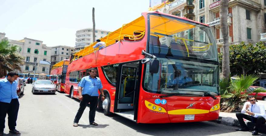 A DAY ON THE Alexandria CITY SIGHTSEEING RED BUS tour