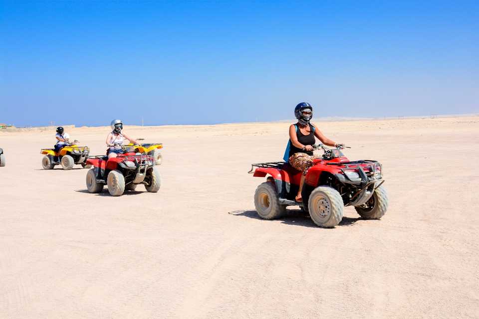 Quad runner and Bedouin Safari Trip from Safaga Port